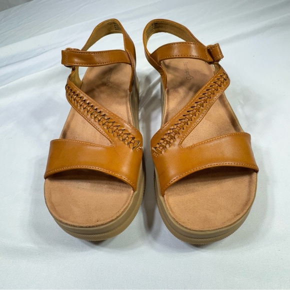 Baretraps Women’s Frolick Dark Camel Sandals - Picture 2 of 8